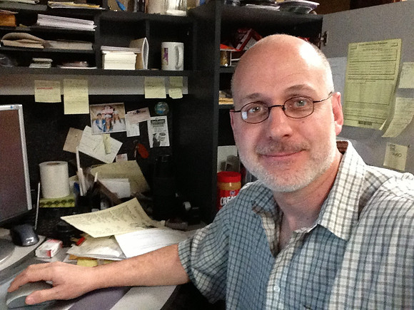 Dave at work
